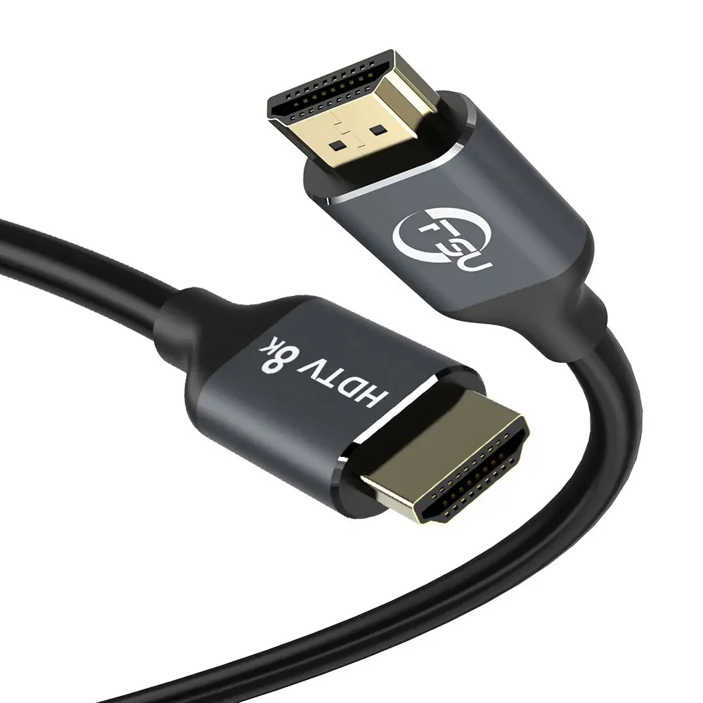 Fsu Hdmi Compatibile 2.1 Cavo 8K 60Hz 4K 120Hz Cavo Video Compatibile Hdmi Per Ultra Hd Tv 8K Pc Monitor Proiettore Tv Box