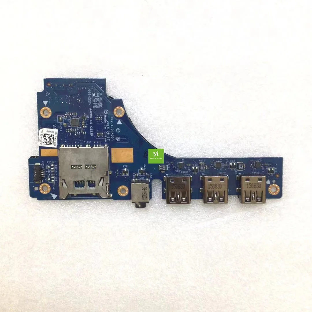 Originale Per Dell Precision 7710 M7710 Usb Audio Sd Card Reader Board Ls-C553P 0 Gmng8 Gmng8 Aapb0