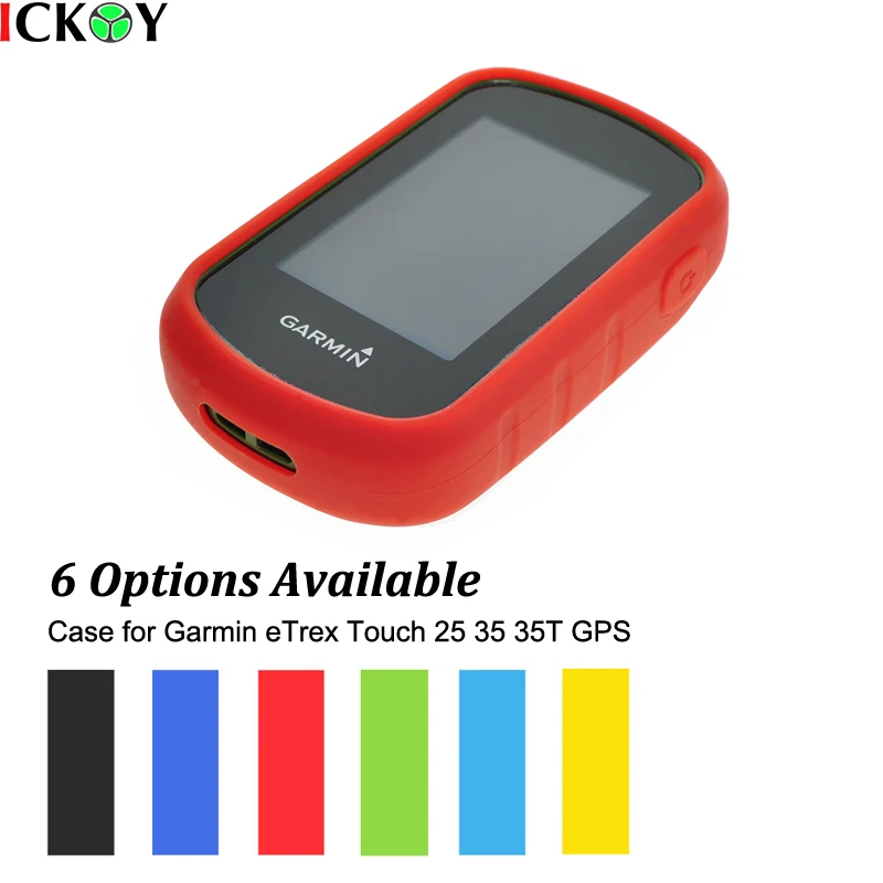 Escursioni All'Aperto Portatile Navigatore Gps Accessori In Gomma Di Silicone Cassa Della Pelle Per Garmin Etrex Touch 25 35 35 T Gps Accessori