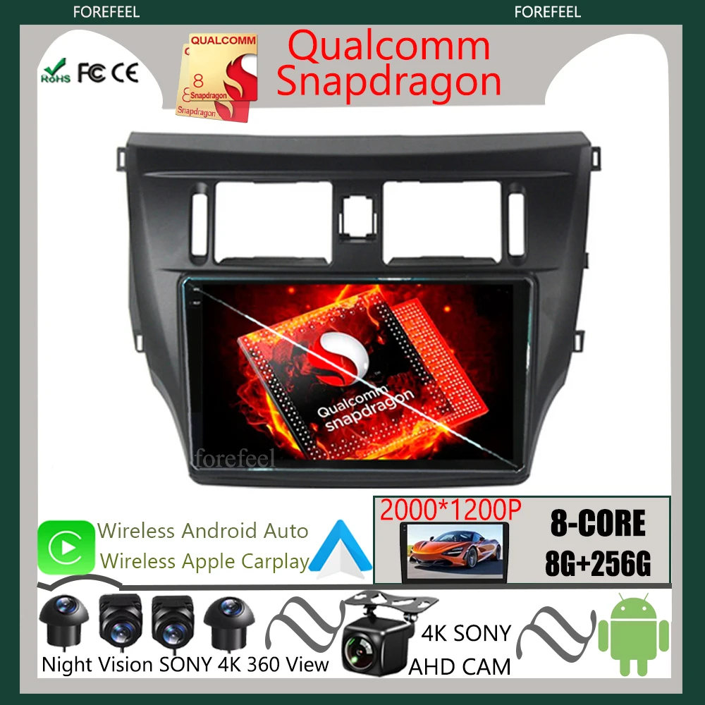 Qualcomm Stereo Radio Android Per Geely Emgrand Ec7 Ec715 Ec7-Rv Ec718 2014 Multimedia Car Gps Player Navigazione Touch Screen