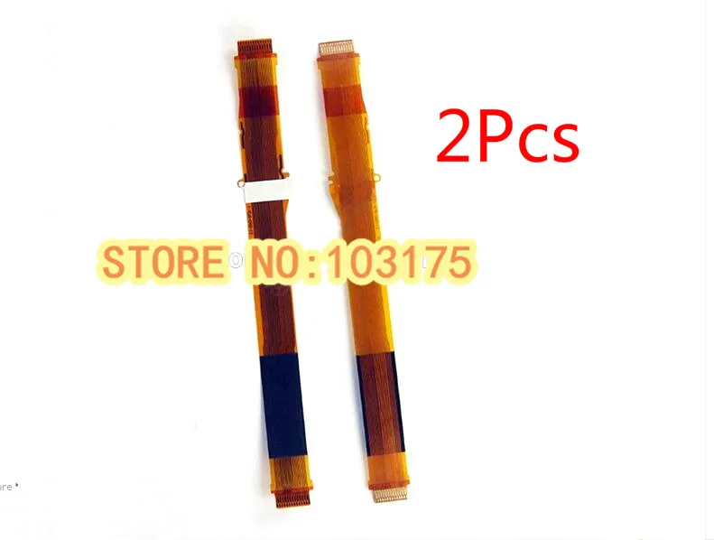 Cavo Flessibile Evf Di Controllo Del Mirino Oculare Da 2 Pezzi Per Sony Dsr-Pd150P Pd170P Pd190P Pd150 Pd170 Pd190 Vx2000 Vx2100 Parte Digitale
