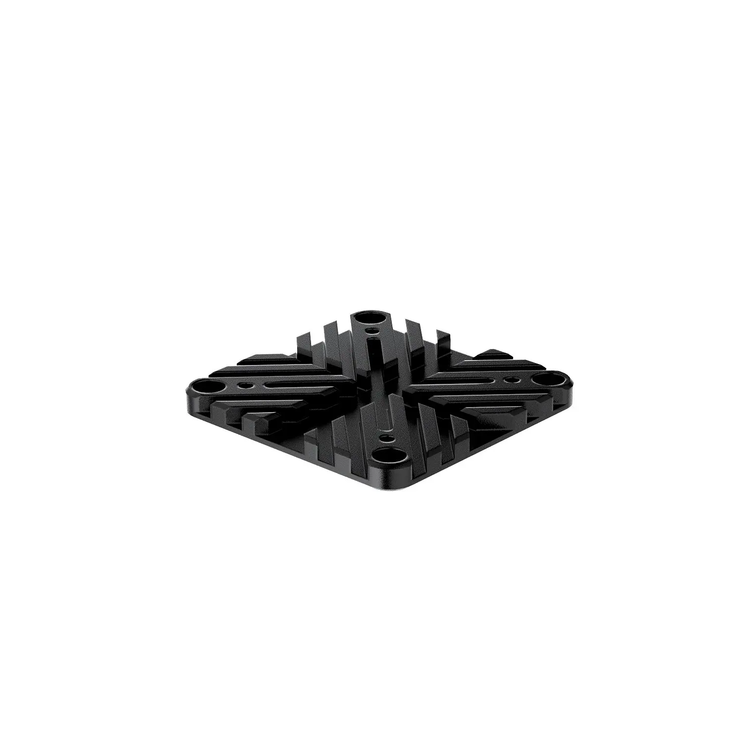 Geprc Dji O3 Aletta Di Raffreddamento Materiale In Alluminio Nero 4.2G 31Mm * 31Mm Per Rc Fpv Quadcopter Racing Freestyle Drone