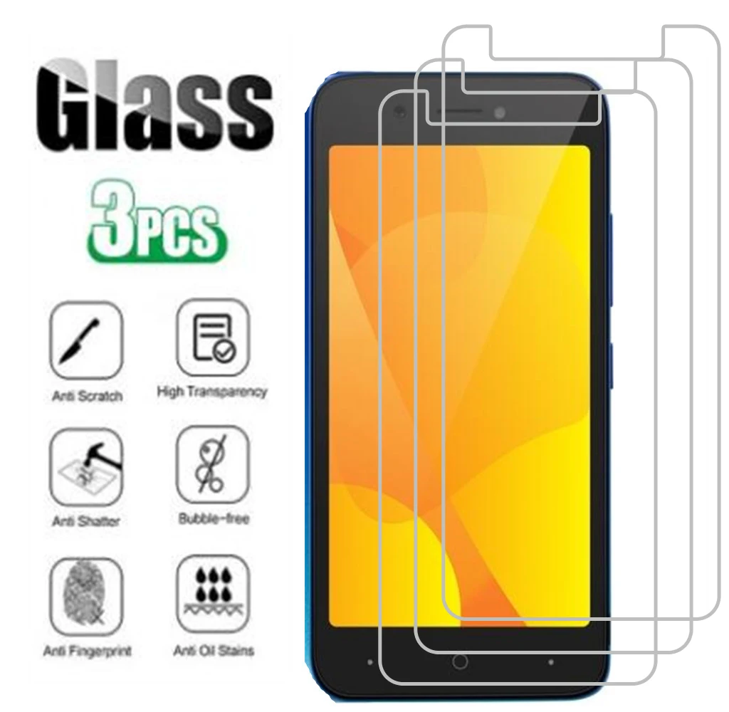 3Pcs For Itel Vision 1 Pro Plus 2 Vision1 Vision1Pro Vision1Plus A25 A48 P36 A16 P13 Tempered Glass Protective Screen Film