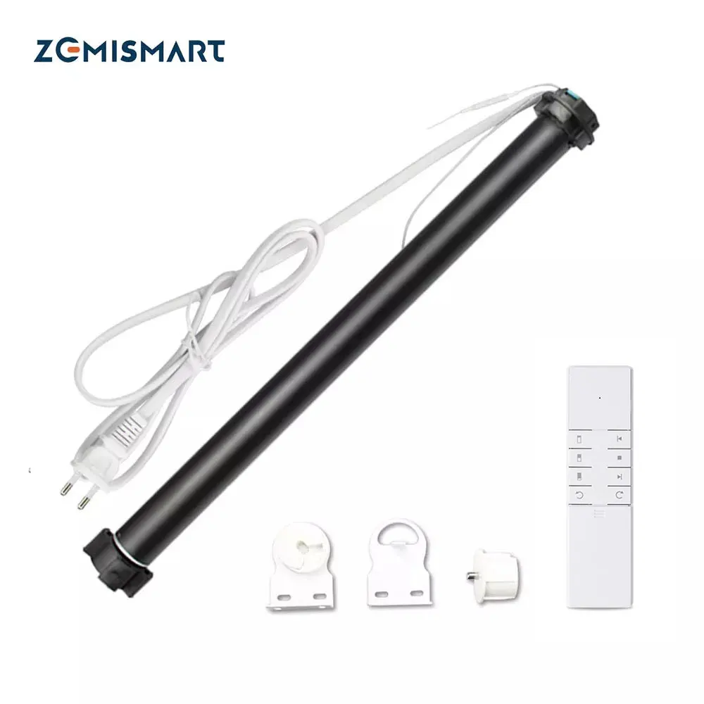 Zemismart Tuya Zigbee 3.0 Motore A Rulli Per 36 37 38Mm Tubo Alexa Echo Google Home Smartthings Scarno Engine Electric Shutter Rod