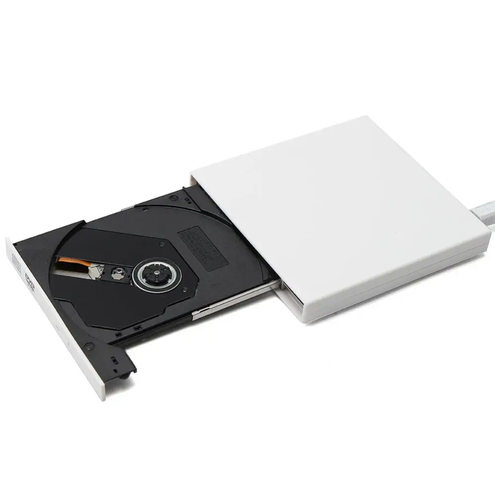 Dvd Drive Usb 3.0Slim Esterno Rw Cd Writer Drive Burner Reader Lettore Dvd Portatile Unità Ottiche Laptop Pc Masterizzatore Dvd/Portatil