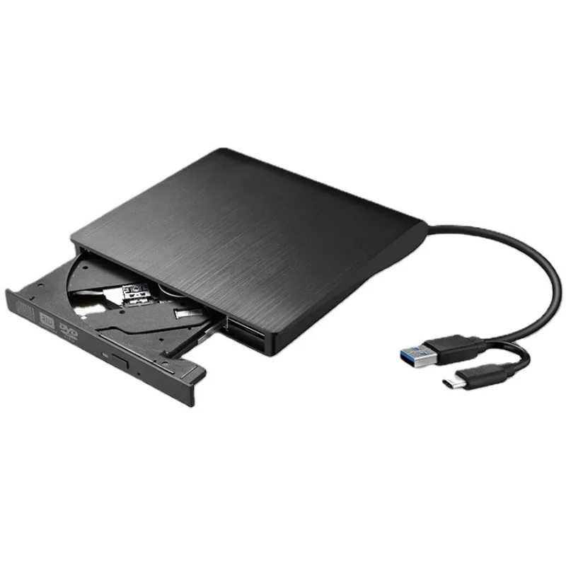 Usb 3.0 Slim External Dvd Rw Cd Writer Drive Burner Reader Player Unità Ottiche Per Laptop Pc Dvd Burner Dvd Portatil