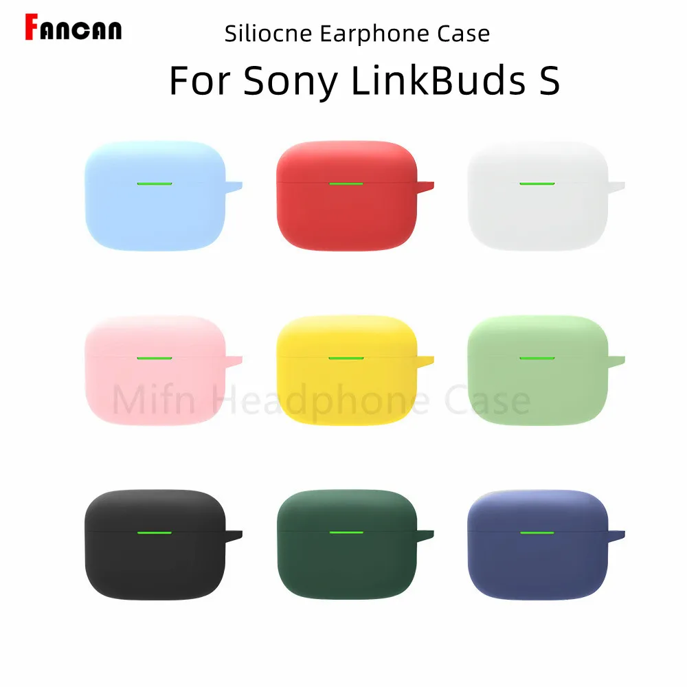 Per Sony Linkbuds S Custodia In Silicone Custodia Reversibile In Morbida Pelle Antiurto Con Keychian Per Sony Linkbuds S Cover Protettiva