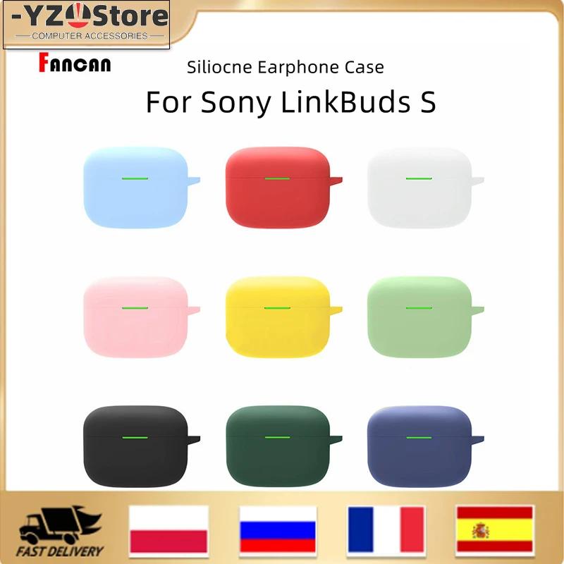 Custodia In Silicone Da 1-6 Pezzi Per Sony Linkbuds S Custodia Antiurto In Silicone Per Cuffie Morbida Per Sony Linkbuds S Cover Protettiva