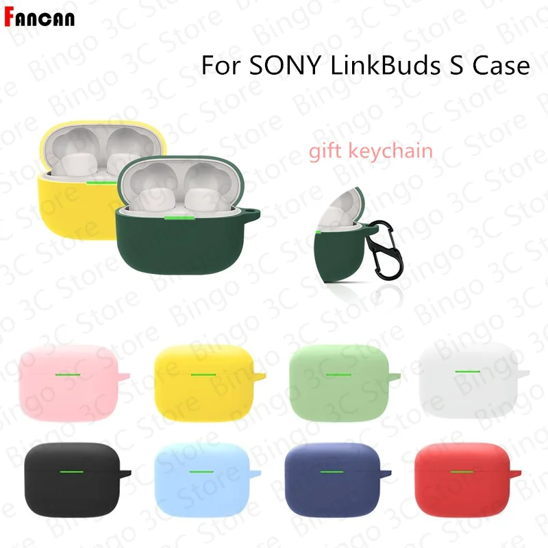 Custodia In Silicone Per Sony Linkbuds S Luxury Soft Linkbuds Auricolare Protezione Bluetooth Wireless Con Portachiavi Per Linkbuds S Cover