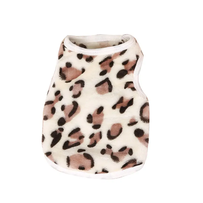 Cartoon Dog Vest Winter Warm Velvet Puppy Clothes Soft Confortevole Chihuahua Pullover Cute Love Printed Cat Coat Pet Supplies