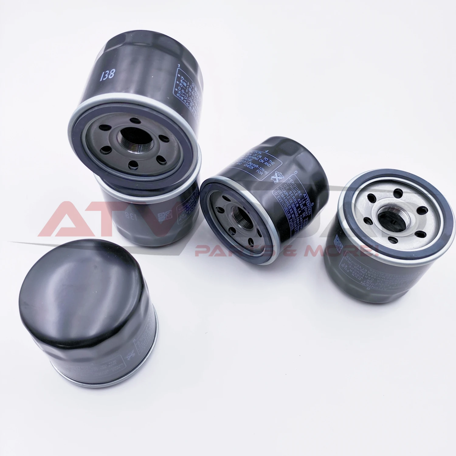 5 Pz Filtro Olio Per Quadzilla 500 Z6 Muslimit Terrain 500 Atv Rs6 United Motors Mtx450R Ricambi Wt500 Atv