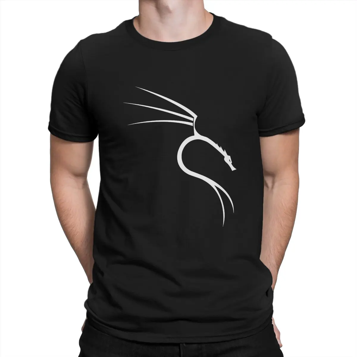 Kali Linux Root Programmer Programmazione Codice Computer Kali Linux T Shirt Vintage Gothic Tshirt Da Uomo O-Collo
