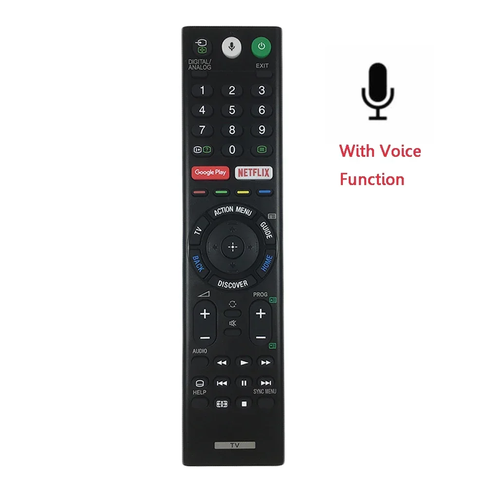 Telecomando Bluetooth Vocale Rmf-Tx200P Rmf-Tx200E Per Sony Bravia Tv Kd-49X8000D Kd-55X9300E Kd-65X9300E Kd-75X9400E