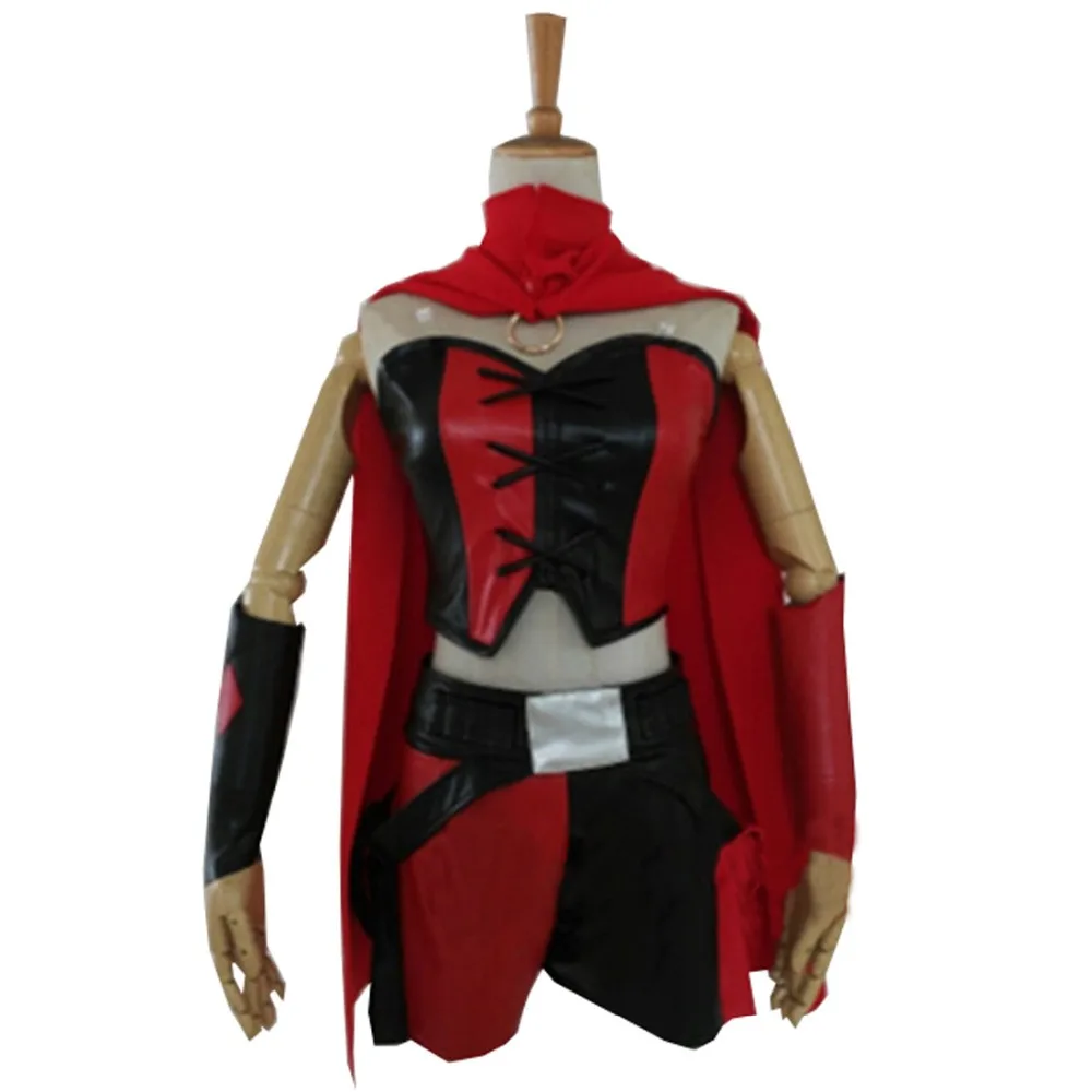 2021 Costume Ingiustizia 2 Abito Cosplay Sexy Lady Pu Pelle Completi Completi Costume Di Halloween Per Donna Taglia Adulto