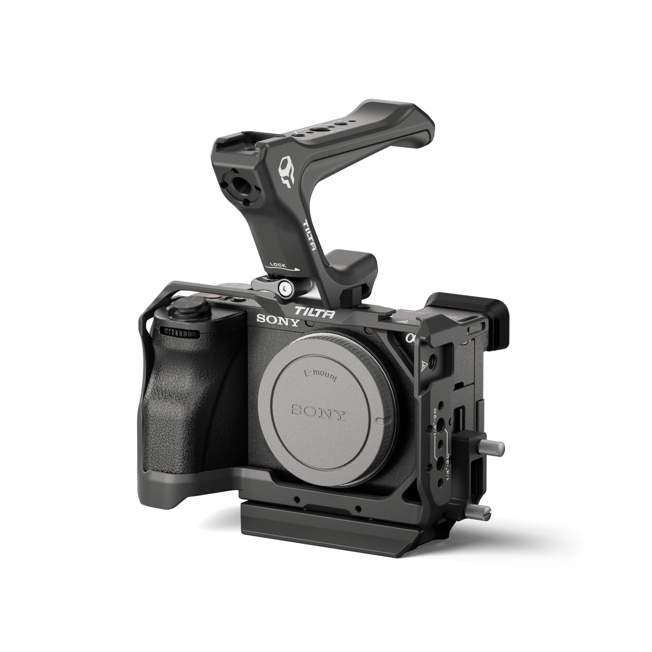Tilta Ta-T54-A Sony A6700 Dslr Camera Cage Kit Leggero Sistema Di Raffreddamento Nato Top Handle Nato Rail Adapter Support