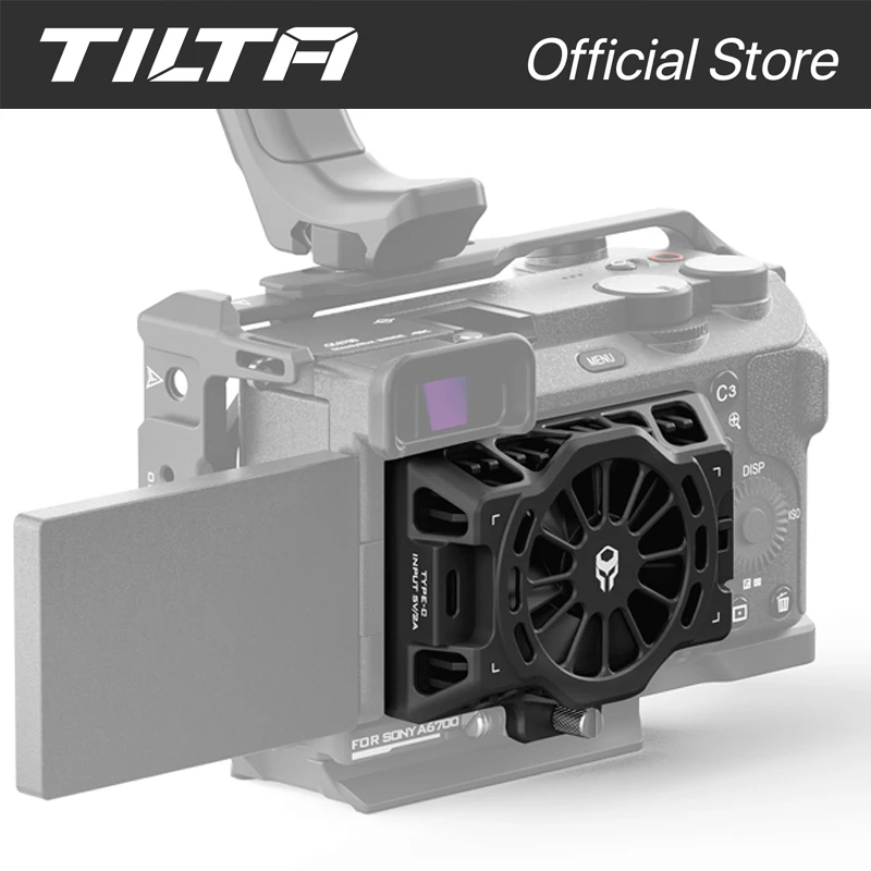 Dissipatore Di Calore Del Sistema Di Raffreddamento Tilta Ta-T54-Cs-B Compatibile Con Sony A6700-Blcack