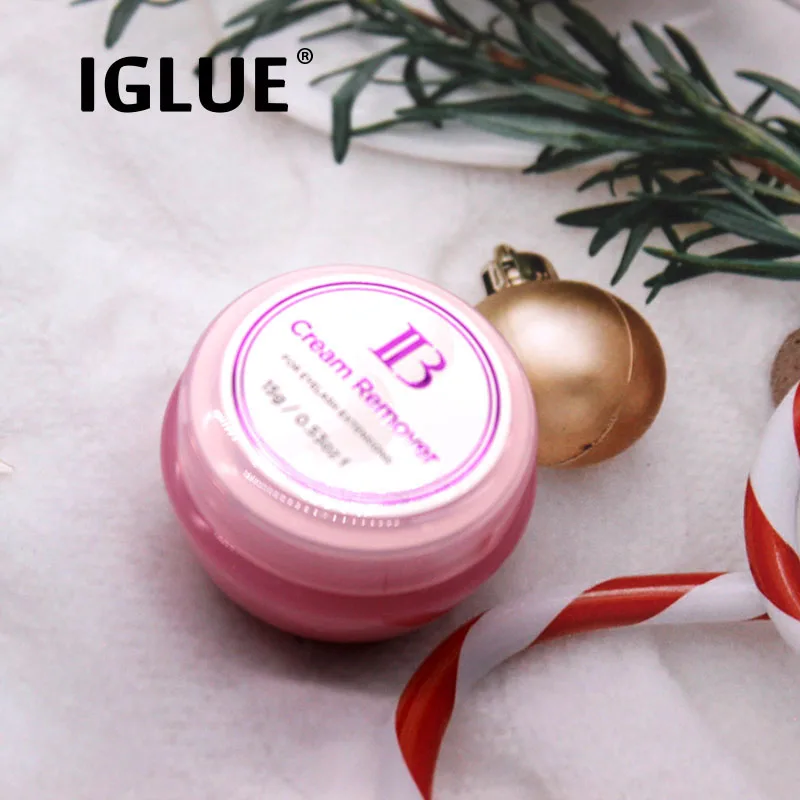 Ib Cream Remover Lash Extension Forniture Non Irritante Pulizia Rapida 15G Corea Original Eyelash Cleaning Cream Remover Makeup