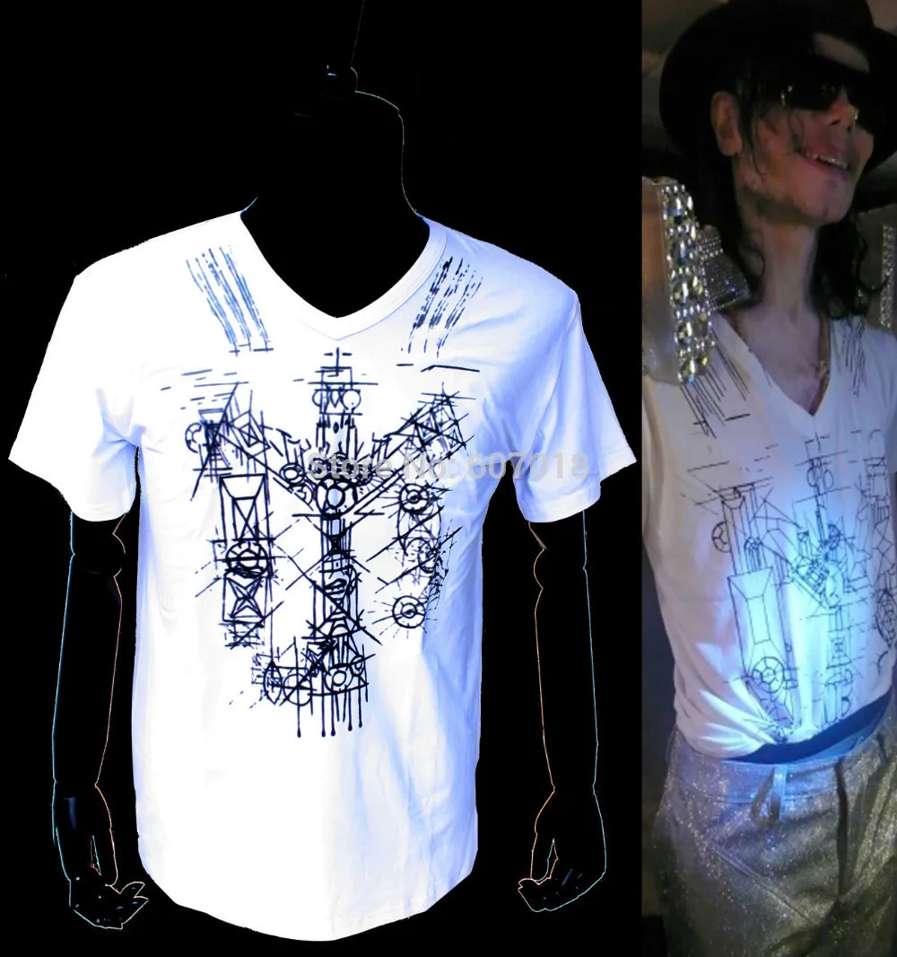 Mj Michael Jackson This Is It Thriller Edizione Limitata Bianco T-Shirt Novità Estate