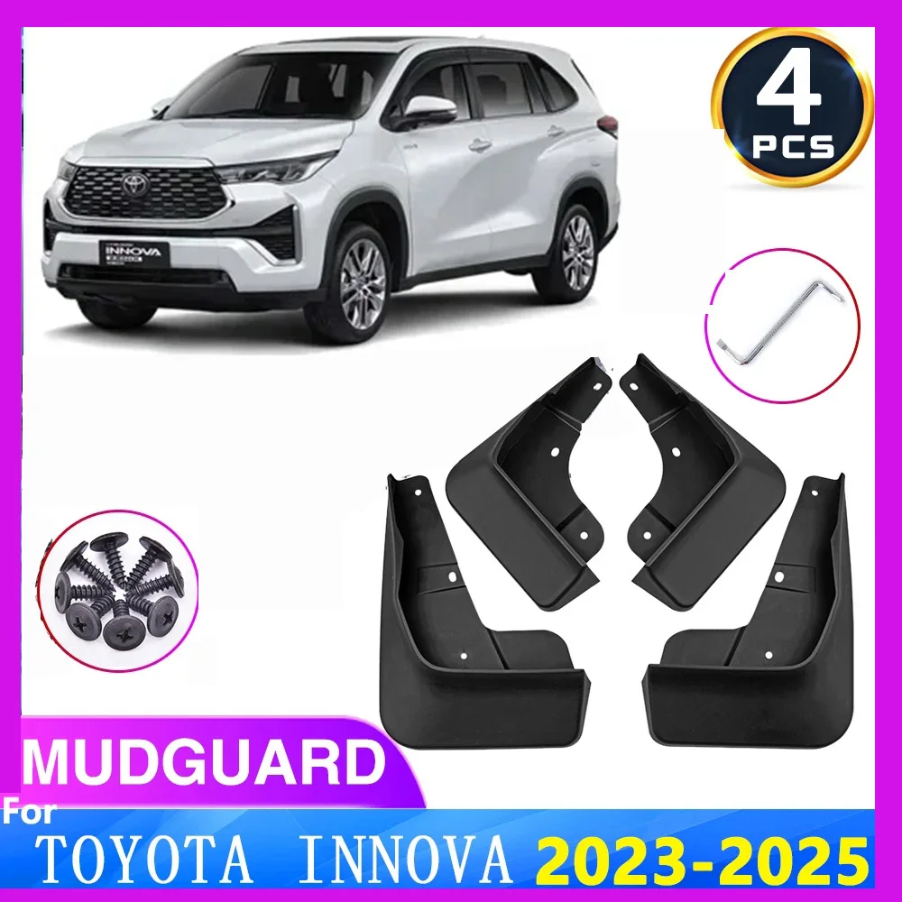 4X Per Toyota Innova 2023 Ag10 Kijang Innova Zenix Suzuki Invicto 2024 2025 Paraspruzzi Paraspruzzi Parafanghi Parti Accessori