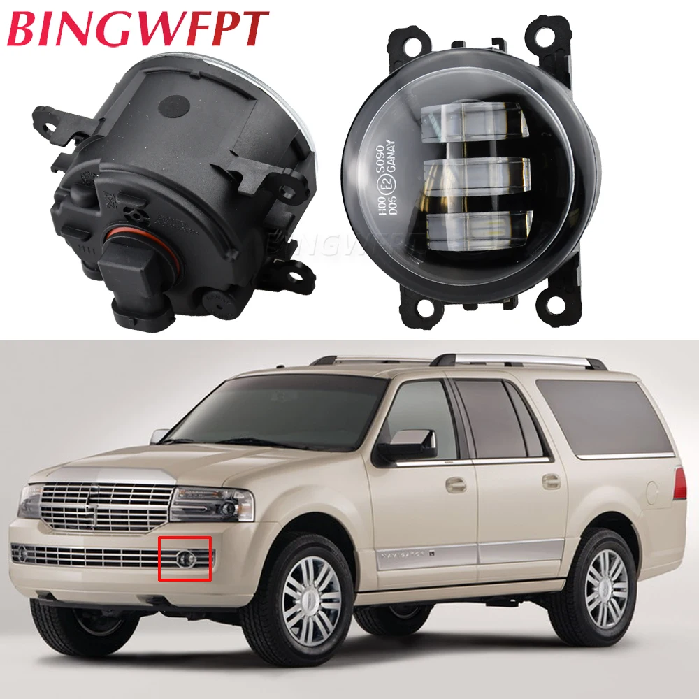2 Pezzi Fendinebbia Faro Per Lincoln Mitsubishi Renault Led Fendinebbia Fendinebbia Per Lincoln Navigator 5.4L V8 2007-2014 Ls