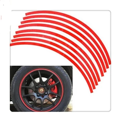 Auto-Styling Wheel Rim Adesivo Riflettente Per Suzuki Swift Alto Liane Grand Vitara Jimny Sx4 S-Cross Di Splash Kizashi