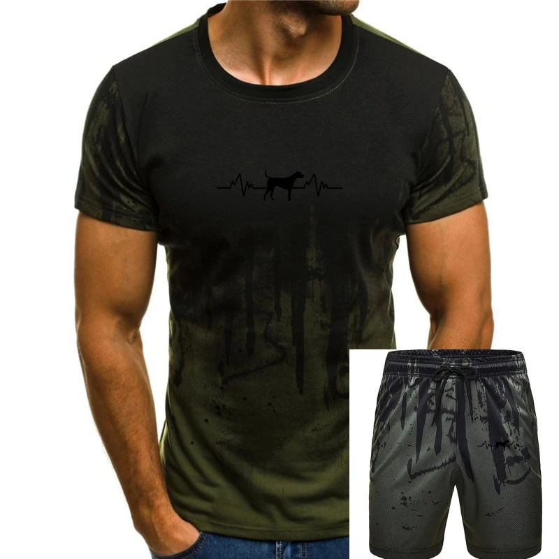 Heartbeat Foxhound Beagle Hunting Dog Puppy Owner T-Shirt