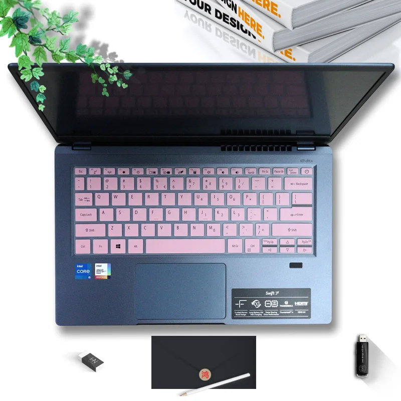 Silicone Laptop Keyboard Cover Skin Protector For  Acer Aspire 5 A514-54 A514-53 A514-53G A514-52 A514-52G A514-52K 14 Inch