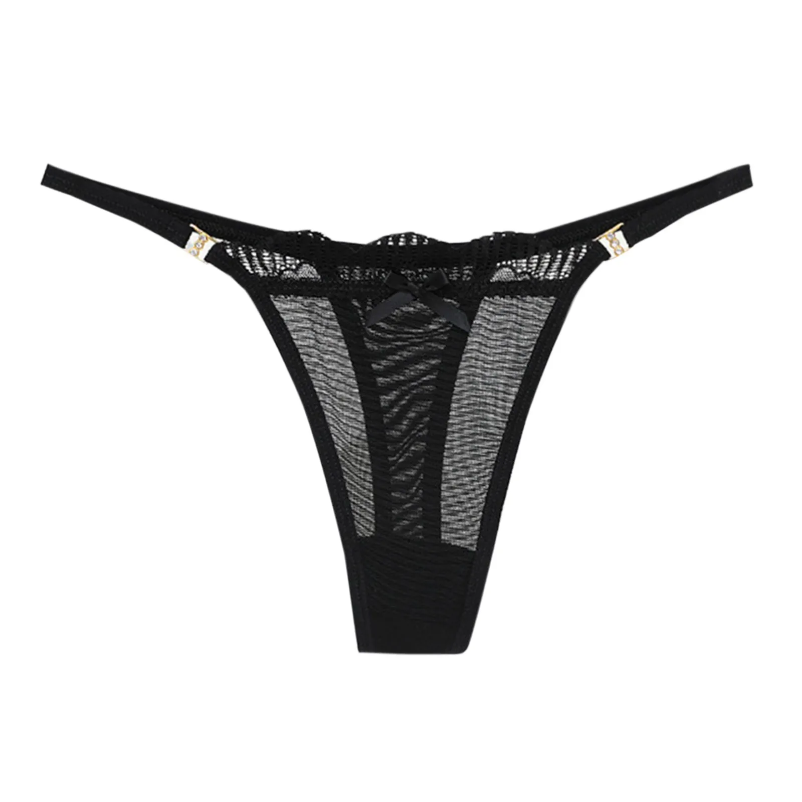 Womens Sheer Mesh Lace Sexy Thong  Womens G String Panties T Pants Womens Underwear Underpants Perizoma Donna