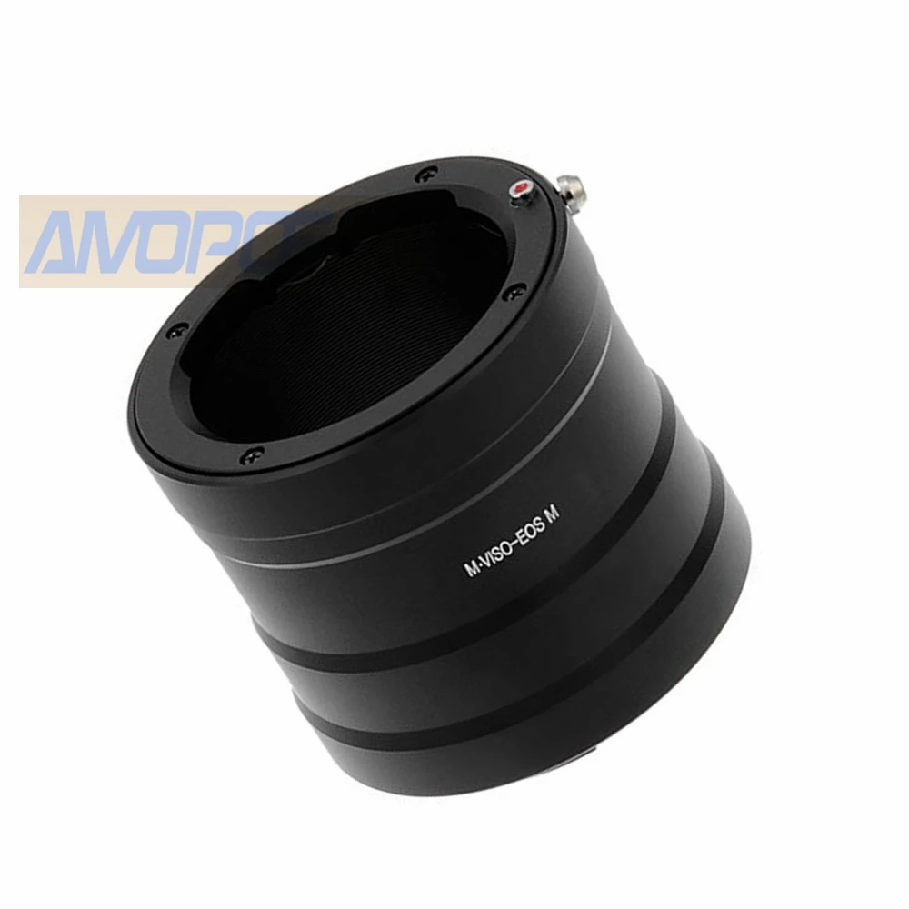 M Viso-Eos M Adattatore, Leica M Viso Visoflex Mount Lens Per Canon Eos M Ef-M Mount Mirrorless Adattatore Fotocamera