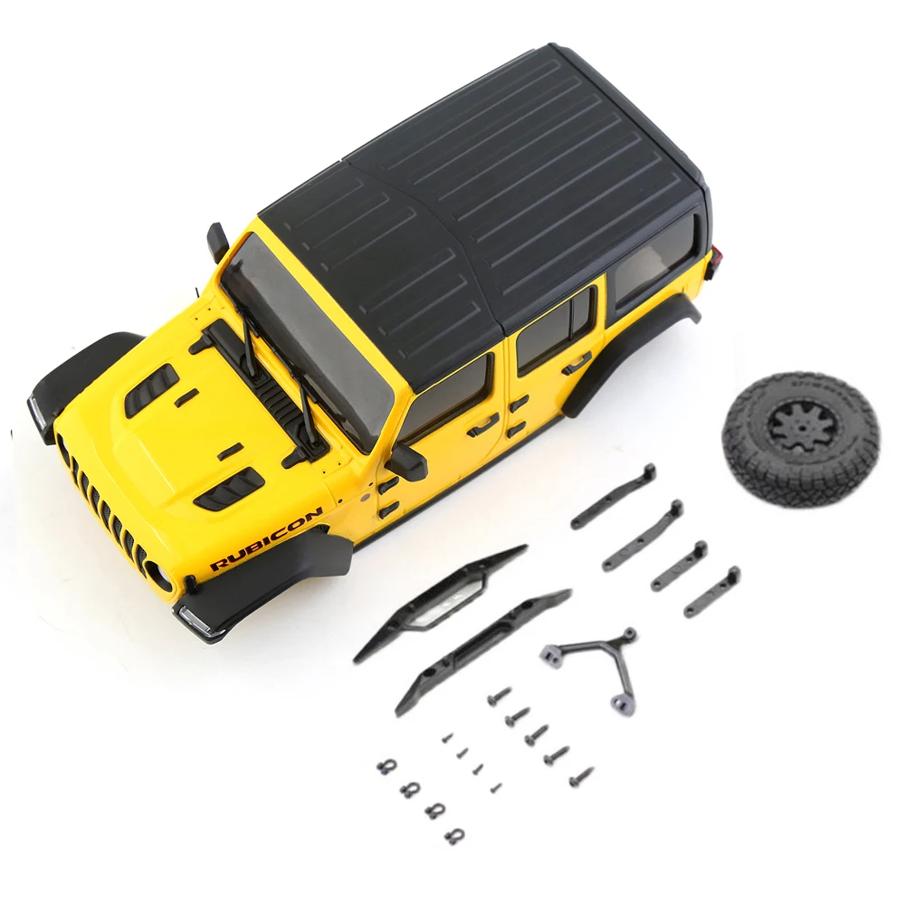 Guscio Della Carrozzeria Rc Per Kyosho Mini Z Mini-Z 4 X4 Jeep Wrangler Rubicon Rc Crawler Car Upgrade Parts