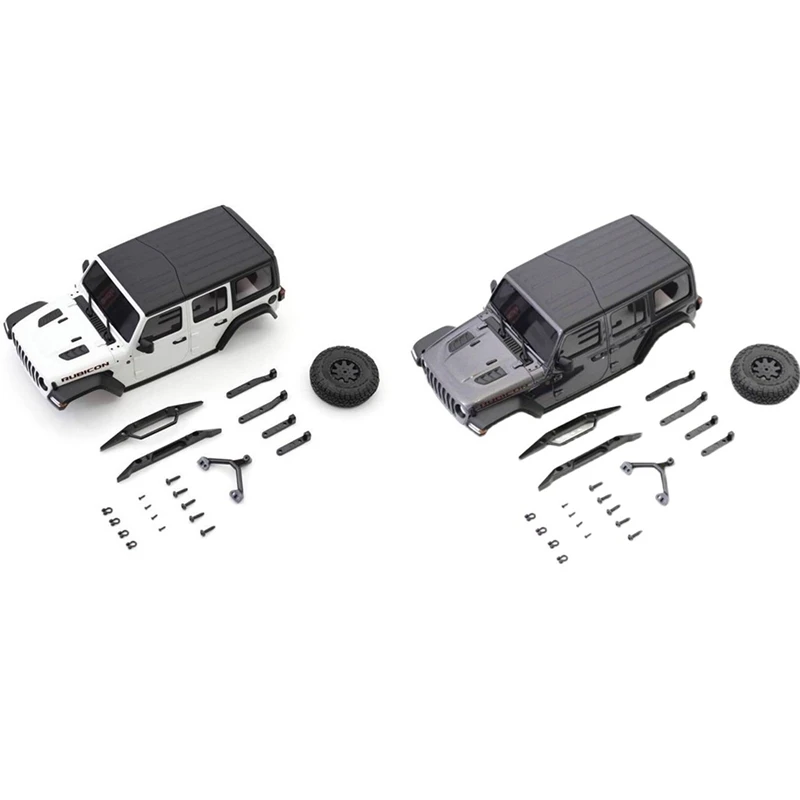 Kit Carrozzeria Rc Per Kyosho Mini-Z 4 X4 Jeep Wrangler Rubicon Rc Crawler Car Upgrade Parts