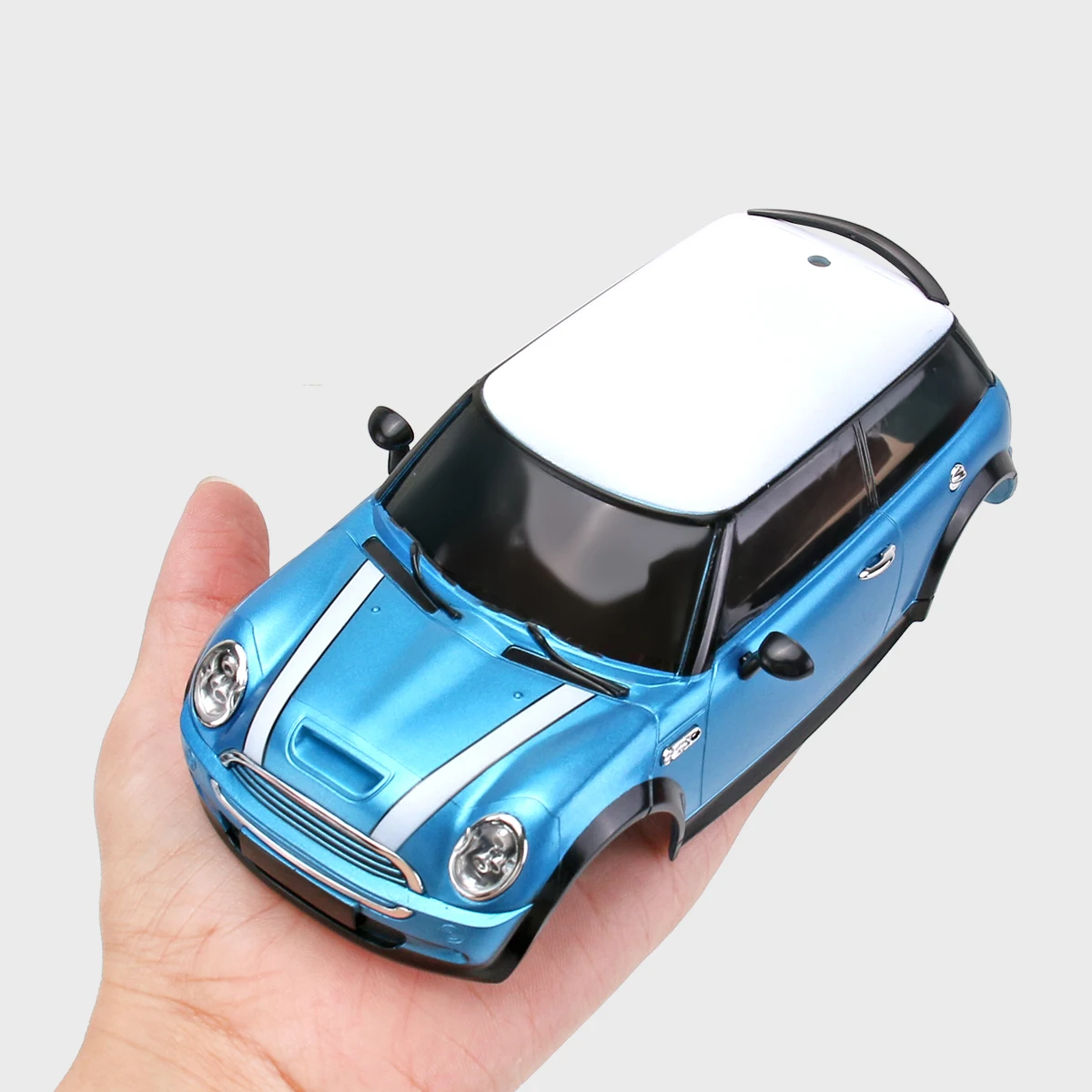 Interasse In Plastica Abs Mini Cooper Carrozzeria 102Mm Interasse Per Auto 1/28 Rc Wltoys Mini-Q Hgd1 Xrx Drz Kyosho Mini-Z