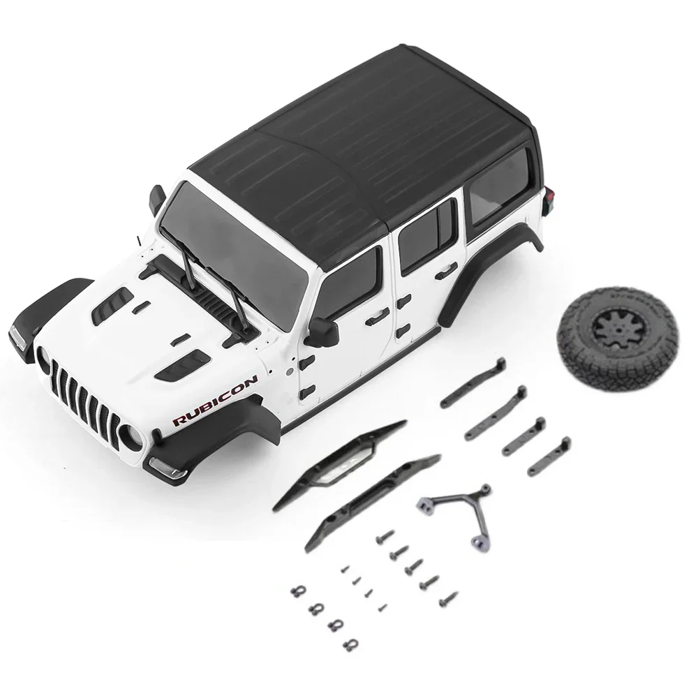 Guscio Della Carrozzeria Rc Per Kyosho Mini Z Mini-Z 4 X4 Jeep Wrangler Rubicon Rc Crawler Car Upgrade Parts