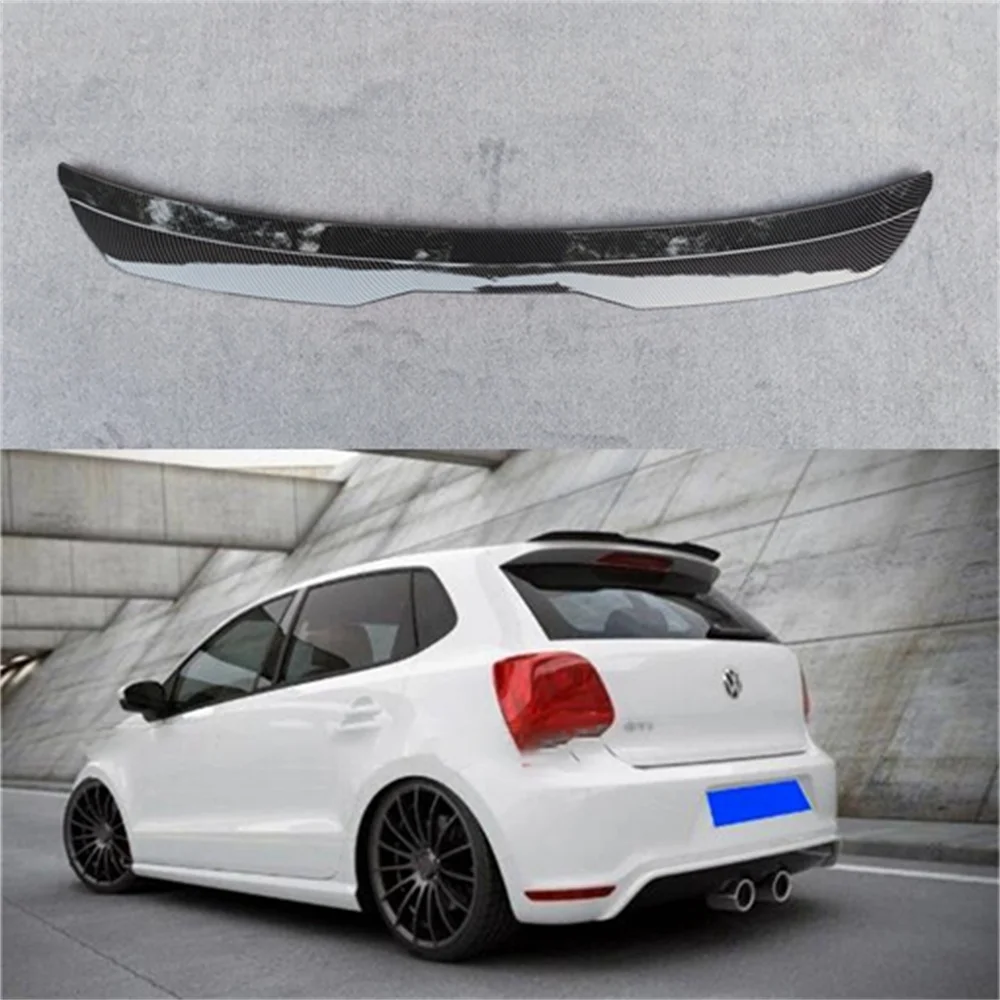 Spoiler Sul Tetto Posteriore Per Vw Polo Mk5 Gti / R-Line Spoiler Ala Labbro Per Polo Mk5 6R 6C Spoiler Lunotto Posteriore In Plastica Abs
