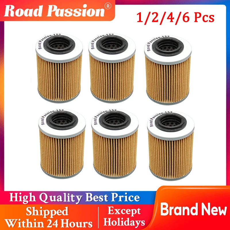 152 1/2/4/6 Pcs Filtro Olio Moto Per Can-Am Renegade 500 570 650 800 X Xc 800R R Efi 854 850 1000 Mr 976 T3 976 Outlander