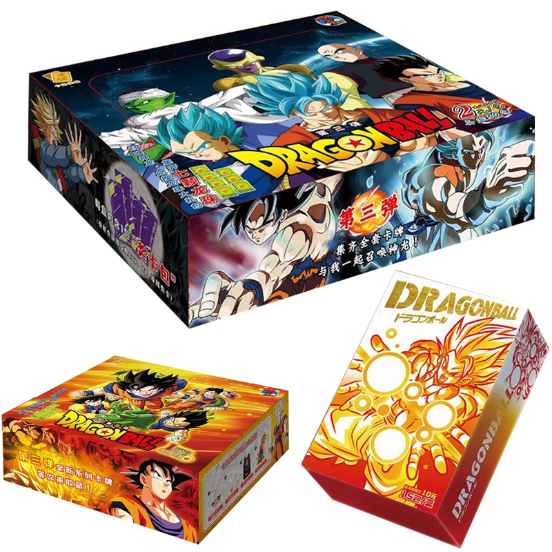 New Anime Dragon Ball Game Classic Edition Collection Cards Booster Box Series Ssp Sp Ur Cards Toys For Family Children Gifts