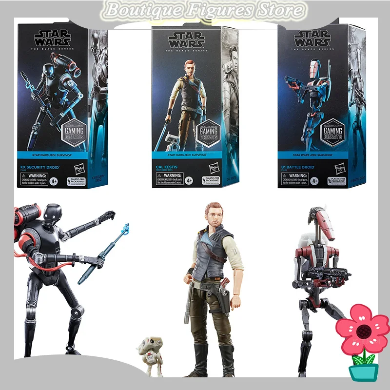 Y Star Wars Black Series Jedi Survivor Cal Kestis B1 Battle Droid Kx Security Droid 6 "Action Figurine Gaming Greats Toys