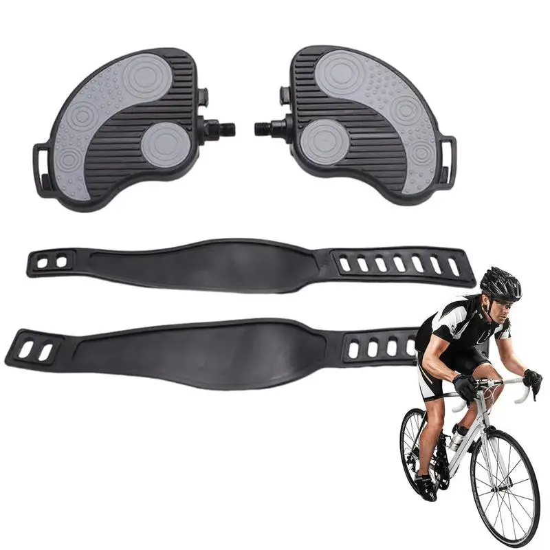 Cinghie Per Pedali Per Bici Pedali Per Cyclette Regolabili Pedali Antiscivolo Di Ricambio Per Cyclette Cyclette Cyclette Spin Bike Indoor