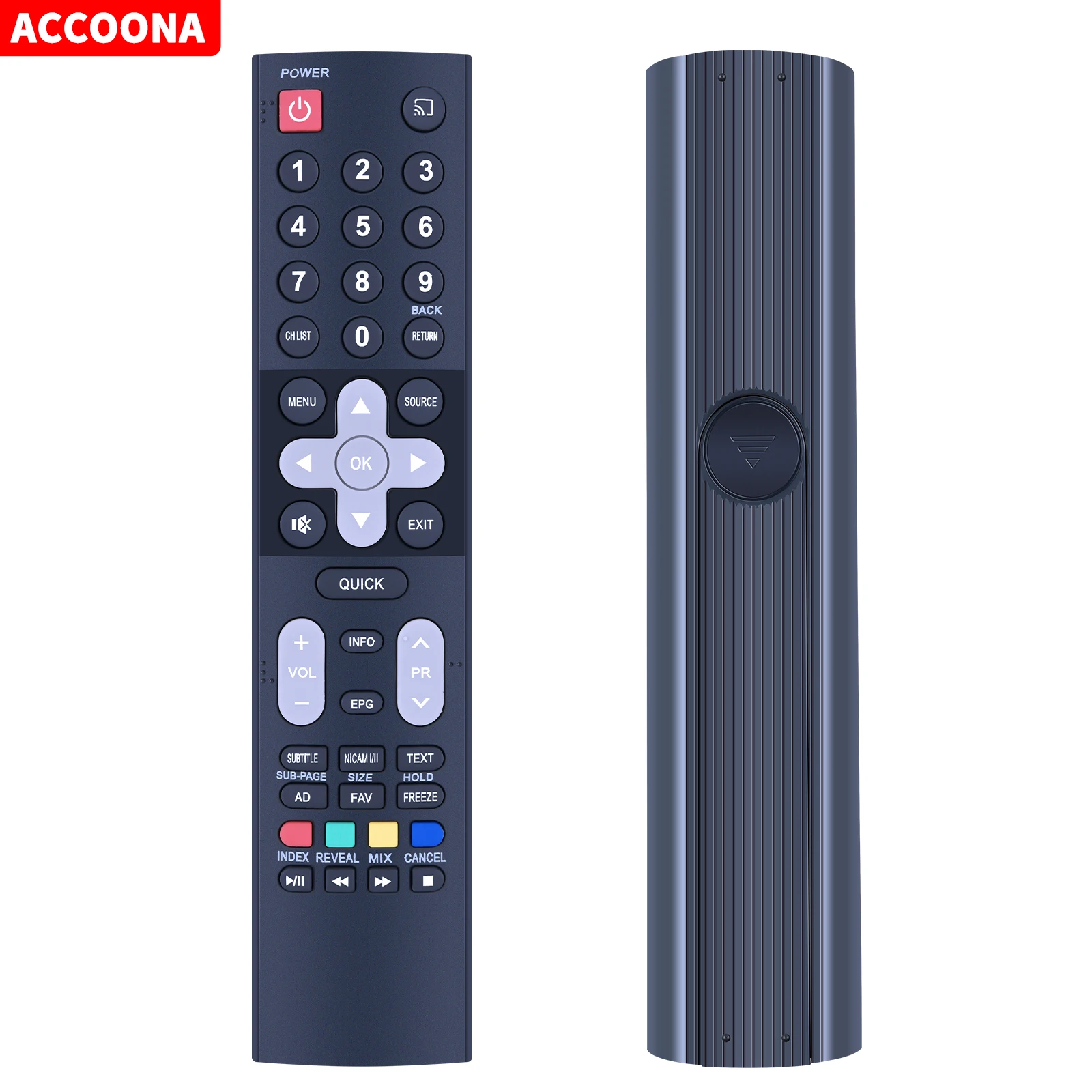 Telecomando Per Tesla Muslimtv Bravo Tv, Tz Tv, Ok Tv, Skyword Tv, Telecomizi Tv Lcd/Led