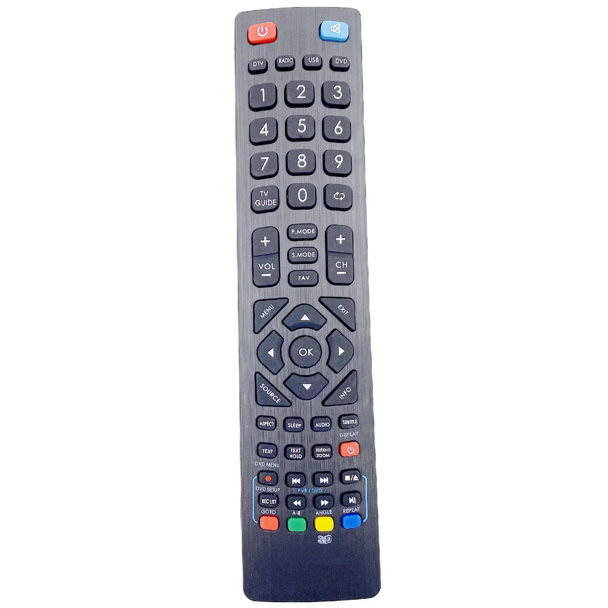 Telecomando Blf/Rmc/0005 398Gr08Bebp00F Per Tv Led 3D Freeview Blaupunkt. Compatibile Con I Marchi Tv Sharp/Alba/Bush/Technika/Ok/Jmb