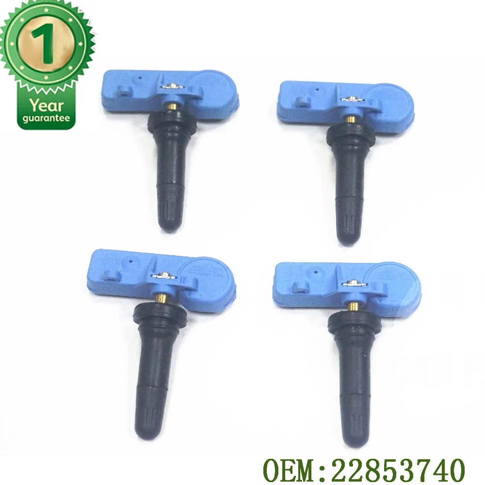 4X Nuovo Monitor Sensore Pressione Pneumatici Tpms 22853740 20922901 433Mhz Per Opel Mokka Antara