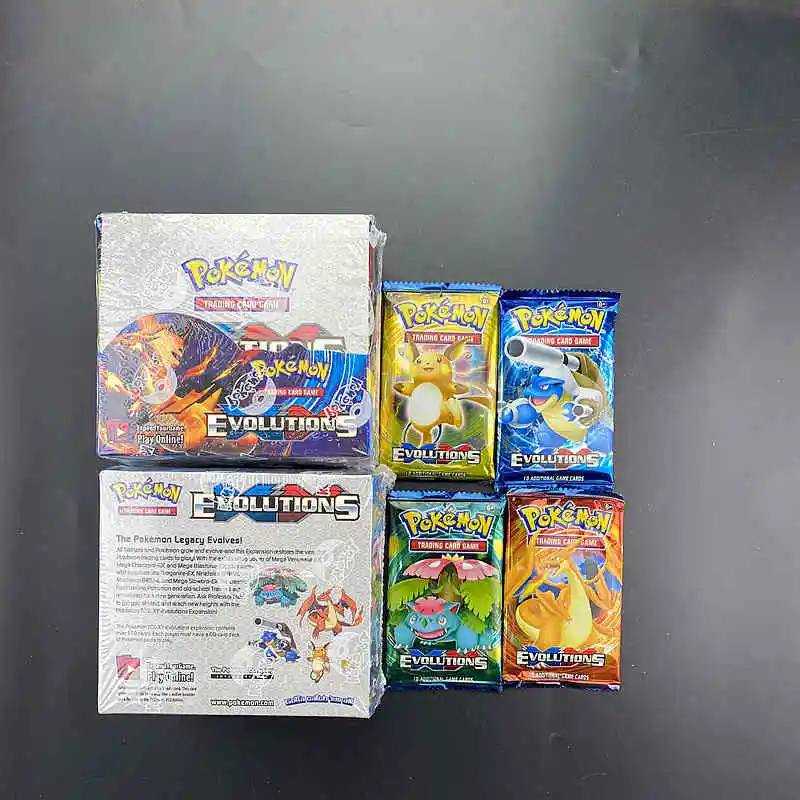 10Pc Pokemon Cards Sun & Moon Gx Team Up Unbroken Bond Unified Minds Evolutions Booster Box Gioco Di Carte Collezionabili Da Collezione