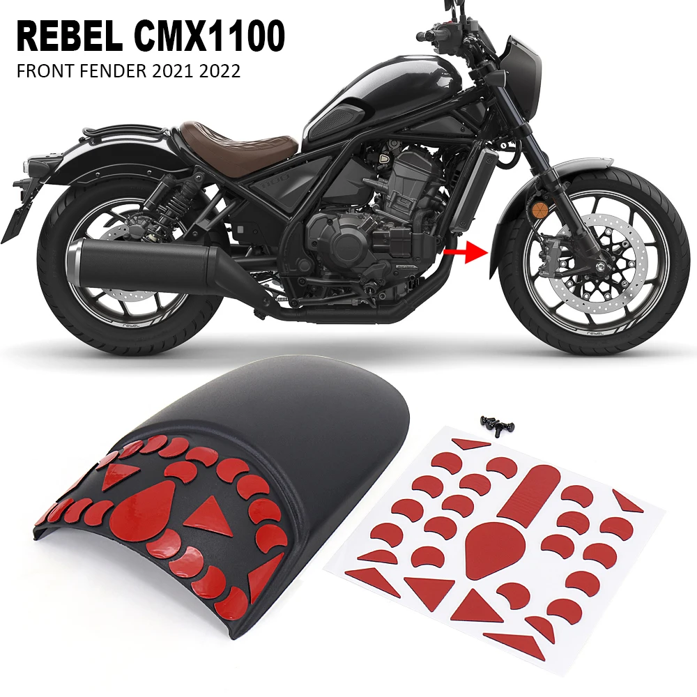 Parafango Anteriore Moto Estensione Ruota Anteriore Parafango Paraspruzzi Per Honda Rebel Cmx 1100 Rebel Cmx 1100 2021 2022