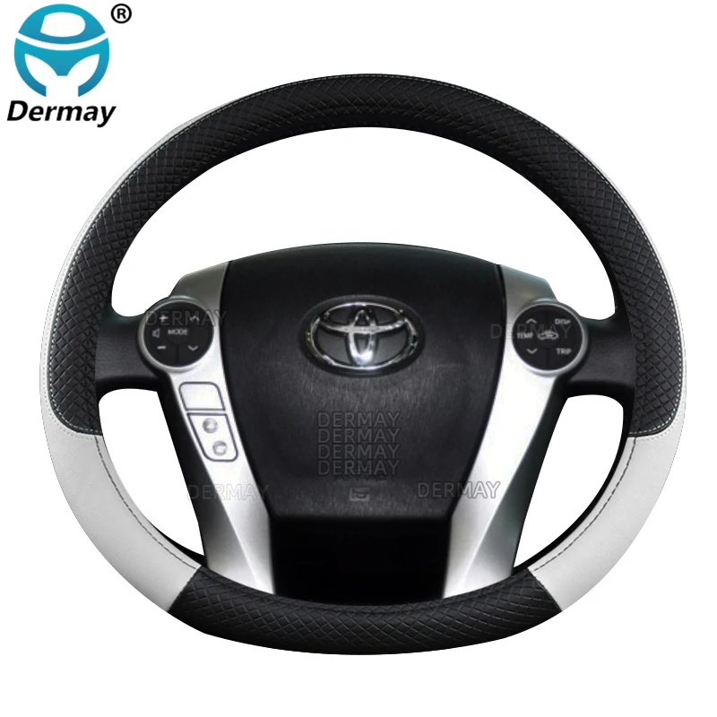 Per Toyota Prius 30 20 Prius V Prius C Prius Prime Coprivolante Per Auto Accessori Auto Antiscivolo In Pelle Pu
