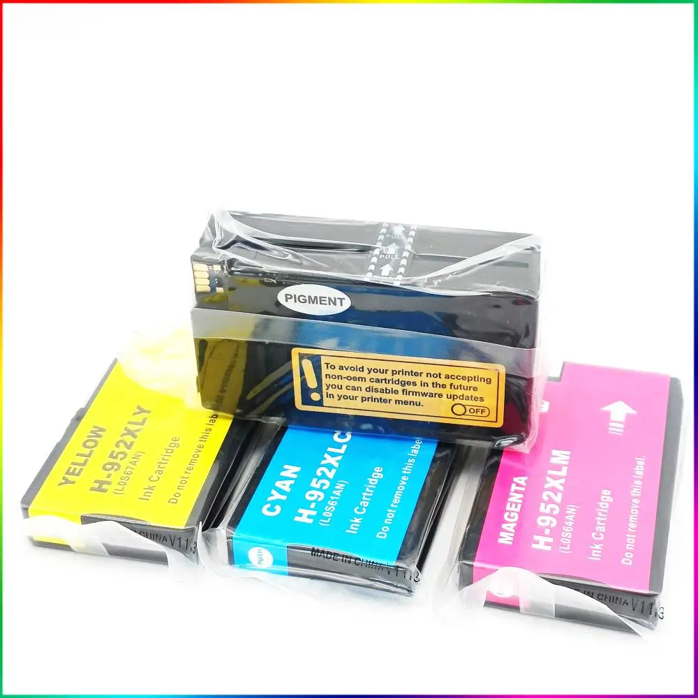 4Pcs 952Xl Cartuccia Di Inchiostro Per Hp Officejet Pro 7740 8710 8210 8720 8216 8715 7720