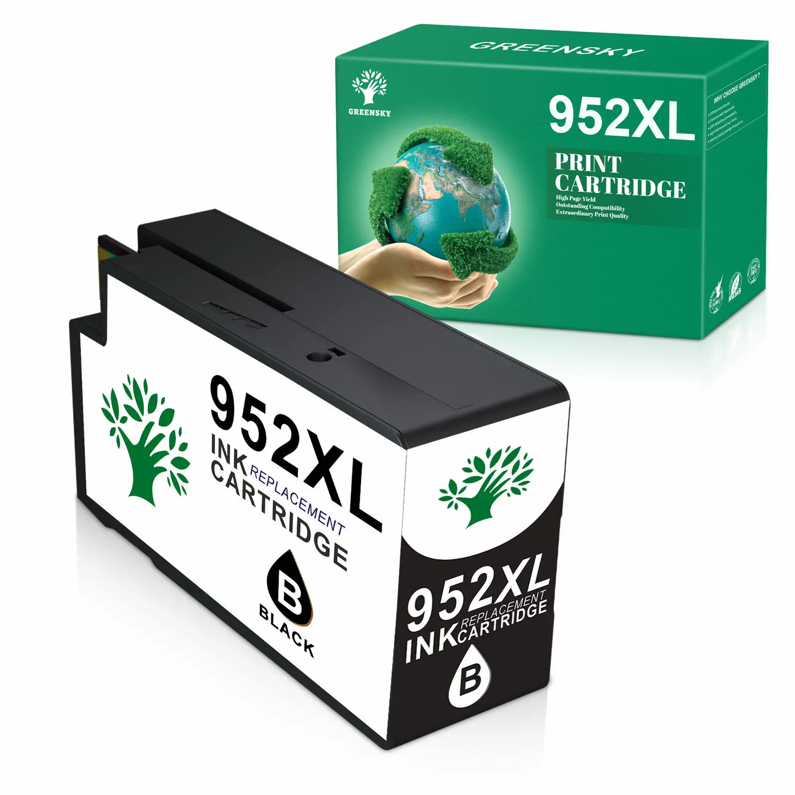 952Xl Inchiostro Nero Compatibile Per Hp Officejet Pro 7720 7740 8210 8216 8702 8710