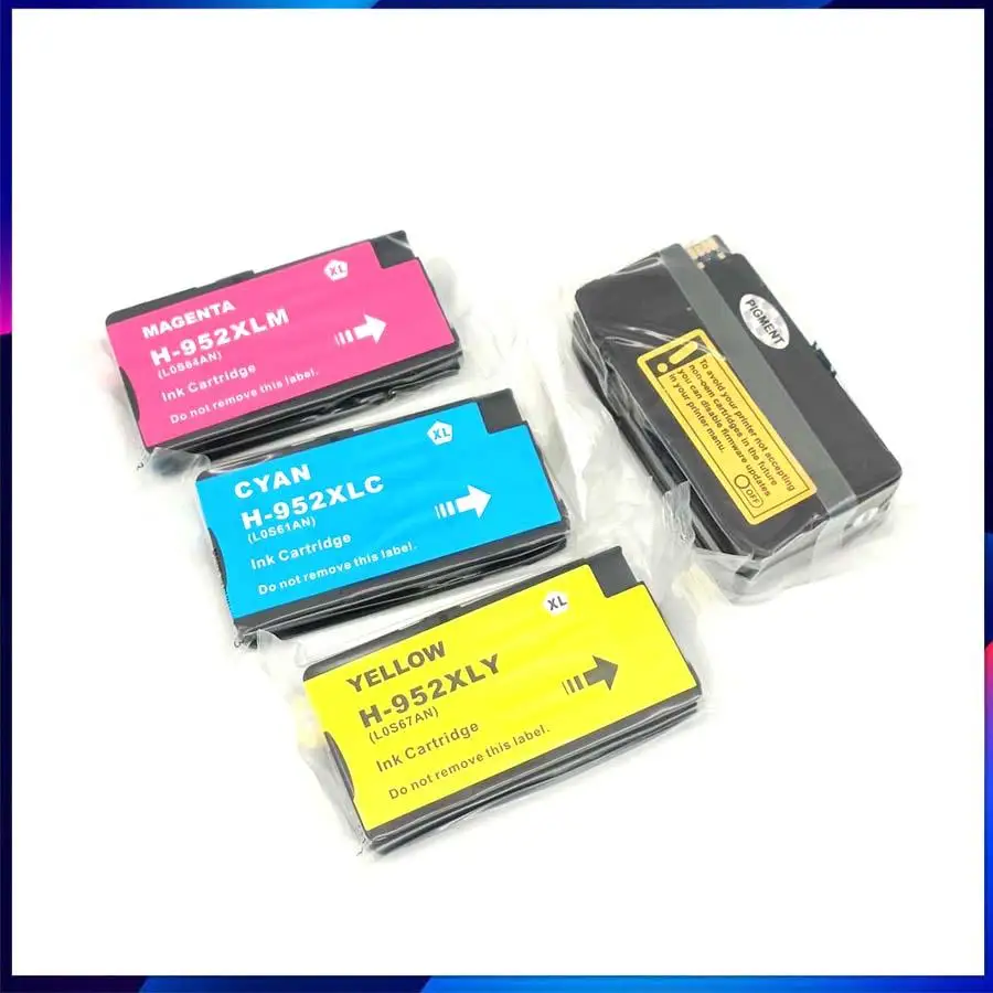 4Pcs 952Xl Ink Cartridge For Hp Officejet Pro 7740 8710 8210 8720 8216 8715 7720