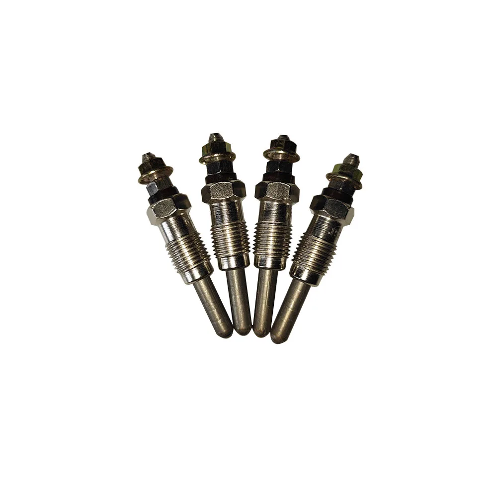 4Pcs Glow Plugs Pn121 11065-W2500 Ld28 Ld20 6.5V For Nissan Bluebird Caravan Cedric Homy Vanette