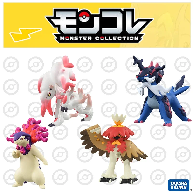 Takara Tomy Nintendo Pokemon Tomica Pocket Monster Pokemon Hand Model Doll Ms-11 12 13 34Zoroark Samurott Typhlosion Decidueye
