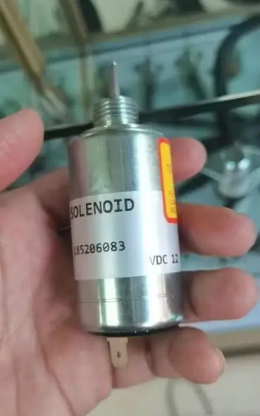 185206083 Elettrovalvola Di Arresto Arresto Arresto Carburante Per Case Ih New Holland Skid Steer Loader Ford Workmaster Tractor D25 D29 1120 1215